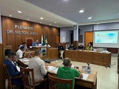 Câmara de Areal realiza audiência pública