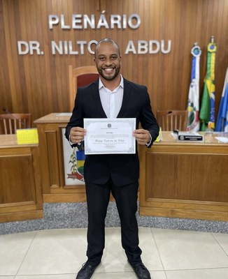 George Silva é empossado Vereador na Câmara de Areal 