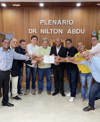 George Silva é empossado Vereador na Câmara de Areal 