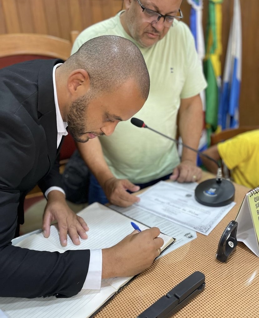 George Silva é empossado Vereador na Câmara de Areal 