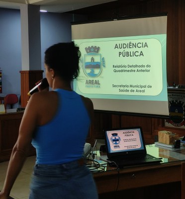 audiência pública de Saúde, referente aos índices fiscais do 3º quadrimestre de 2022 do Executivo