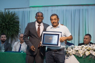Vereador Valter Luís homenageou José Nilson de Souza Machado