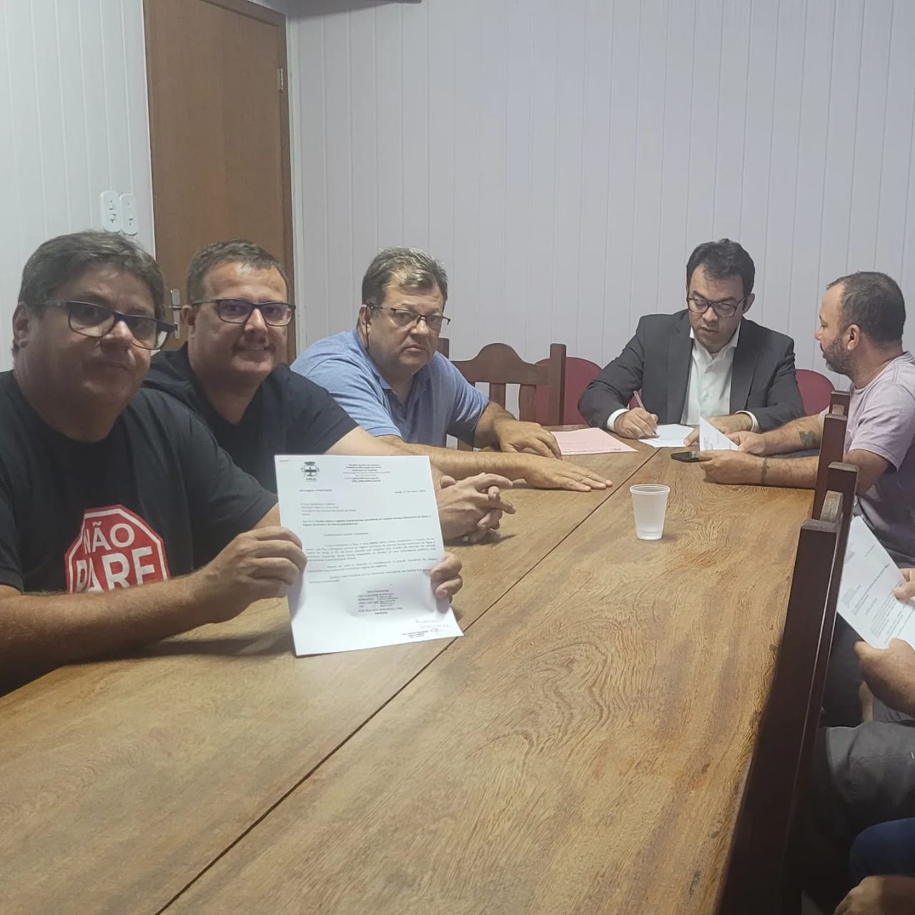 Reunião com servidores do SAE