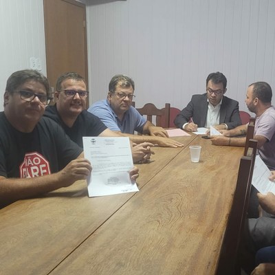 Reunião com servidores do SAE