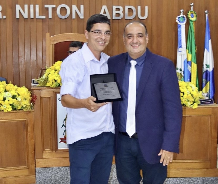 Marcelo Pipa e homenageado Álvaro Freitas