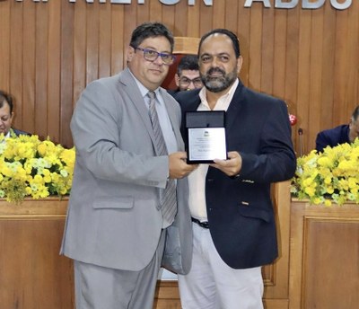 Itamar da Ambulância e homenageado Flávio Bravo