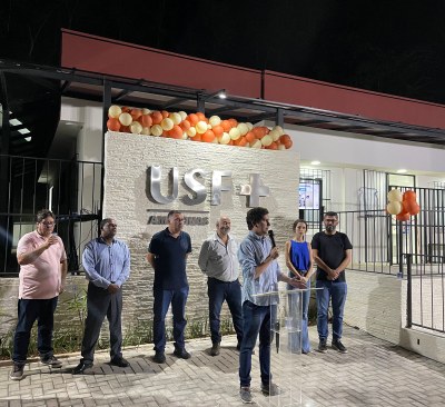 Inauguração da Unidade de Saúde da Família do bairro Amazonas