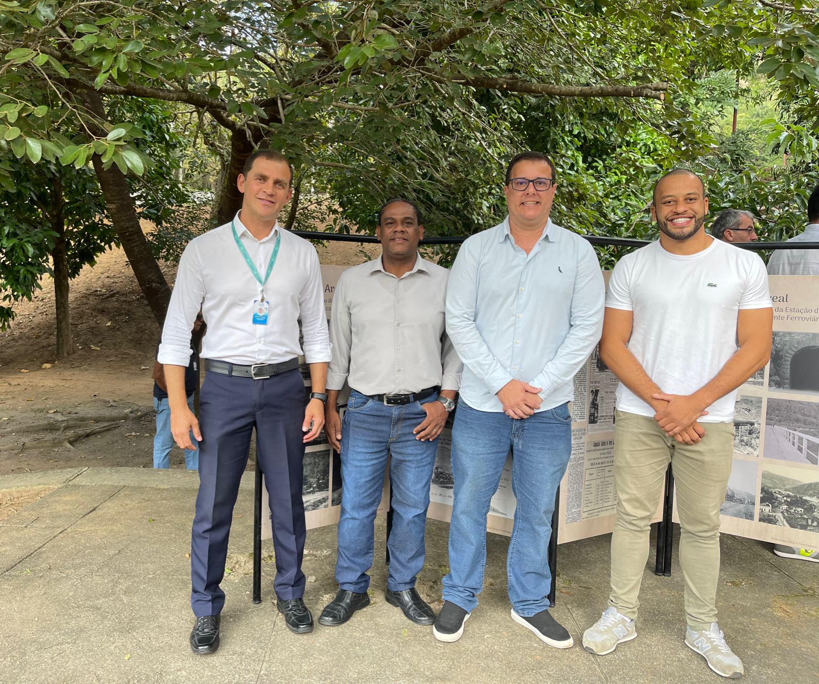 Vereadores participam de inauguração do Museu Ferroviário - Estação de Alberto Torres