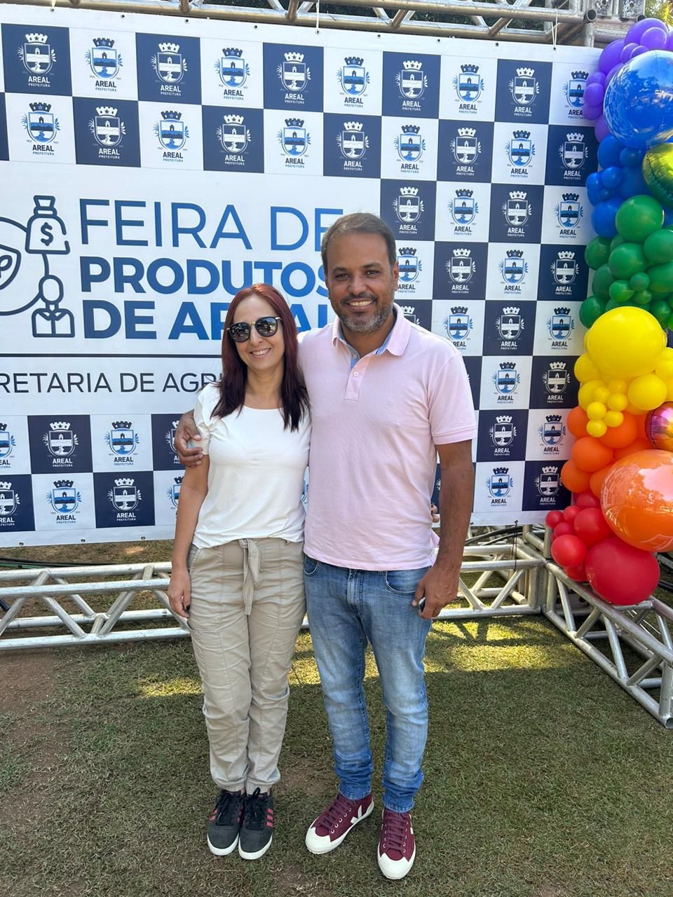 Vereadores marcam presença na 3ª edição da Feira de Produtos de Areal 