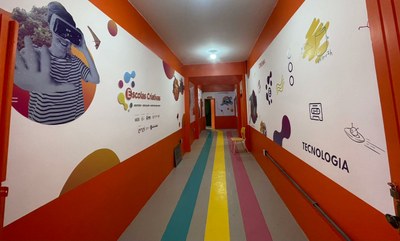 Complexo Criativo na Escola Joaquim Vital Vieira é inaugurado 