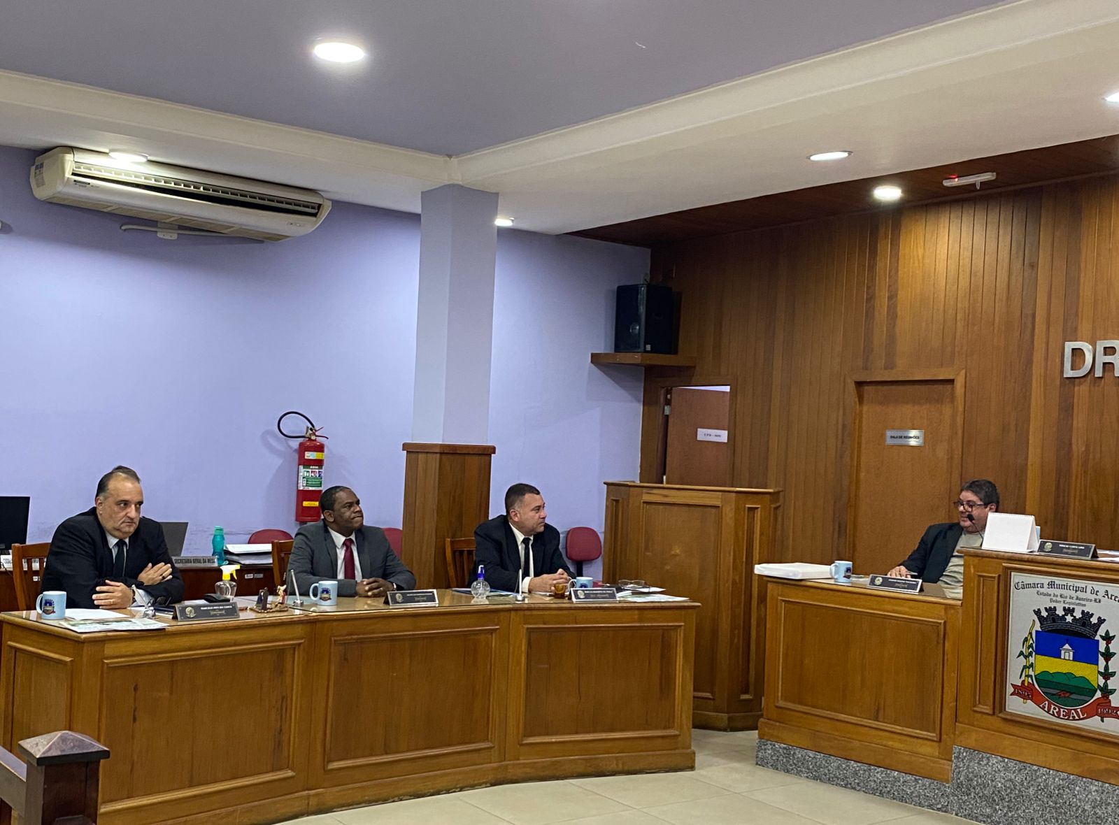 Sessões ordinárias do 2º semestre são iniciadas na Câmara de Areal