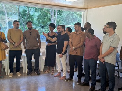 Espaço Cultural Manoel Miquilina da Costa Barboza é sede de encontro com lideranças políticas e locais