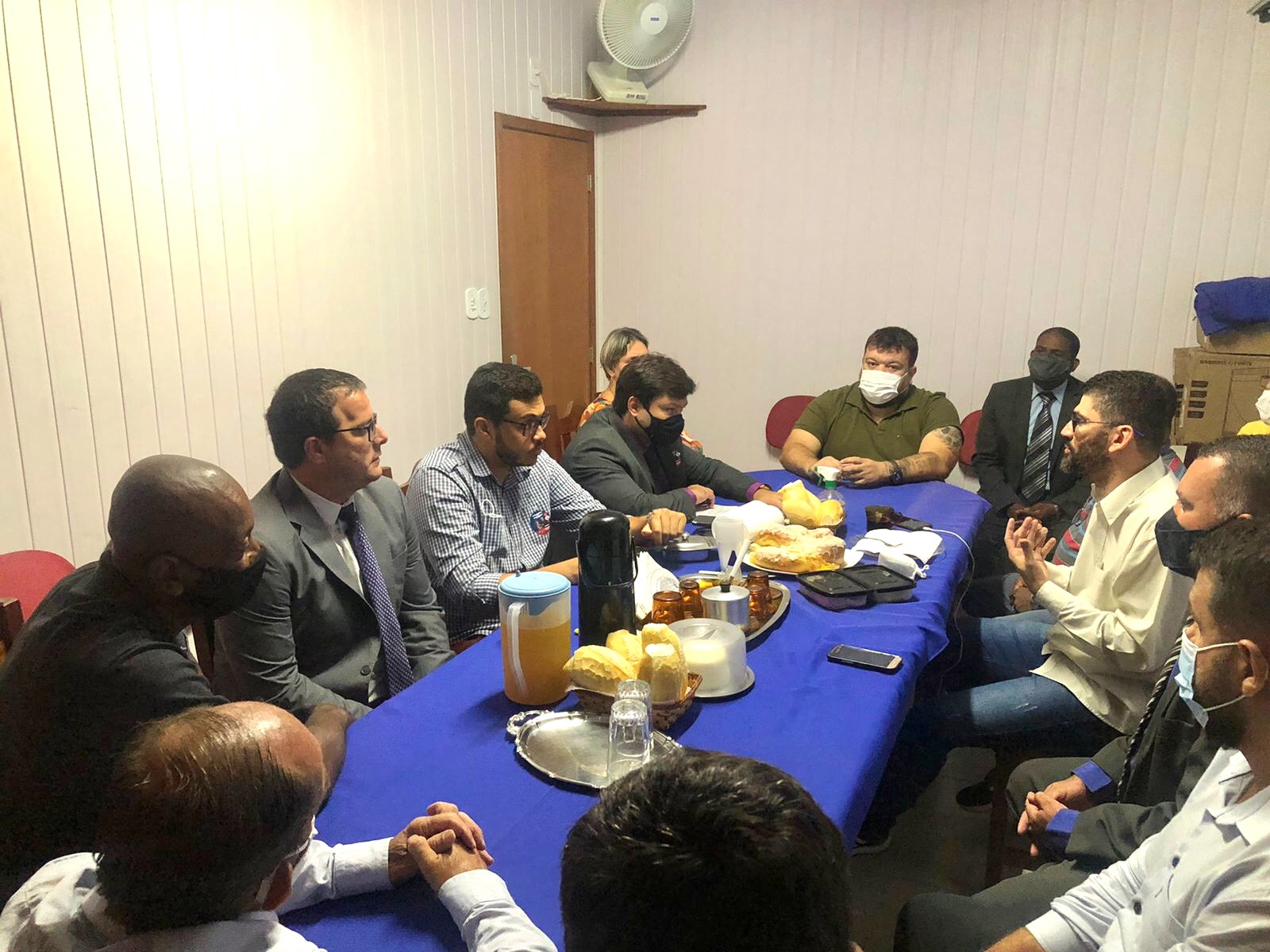 Reunião reposição salarial dos funcionários públicos