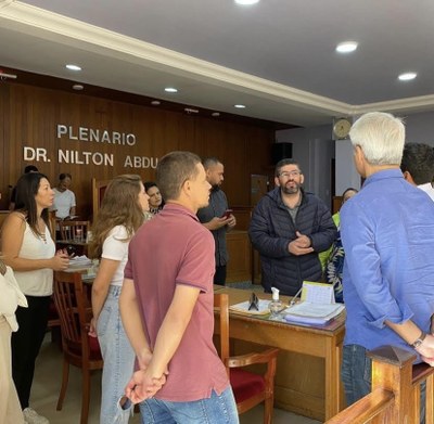 Visita do Deputado Alessandro Molon