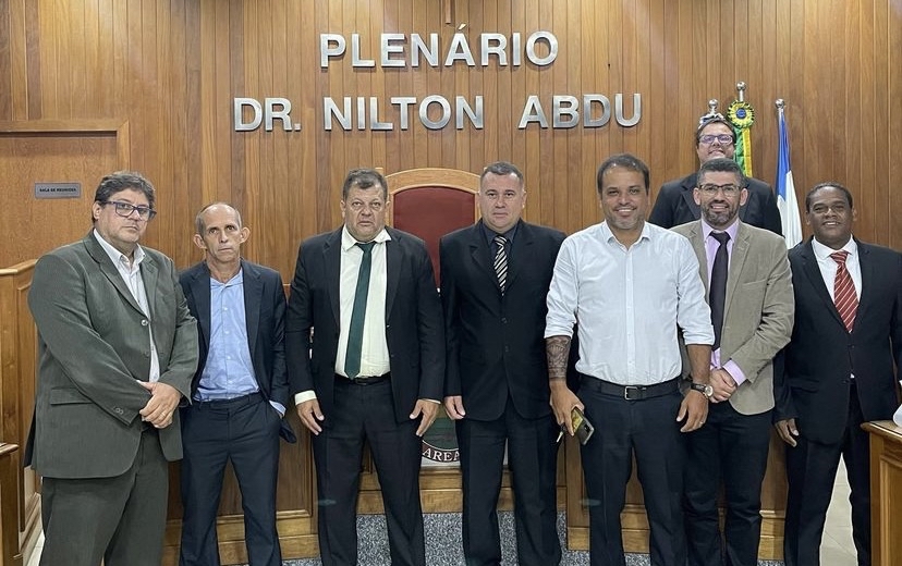 Cerimônia de votação para Presidente de Câmara