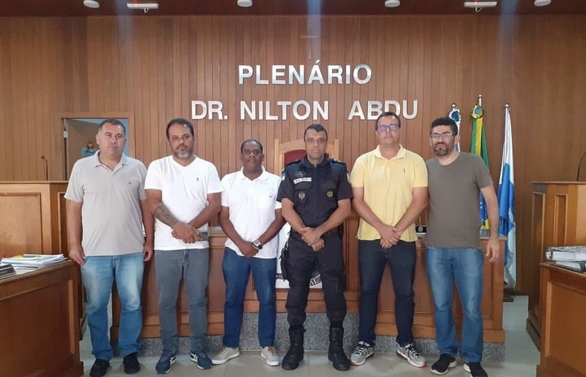 Câmara de Areal recebe Comandante do 38° batalhão