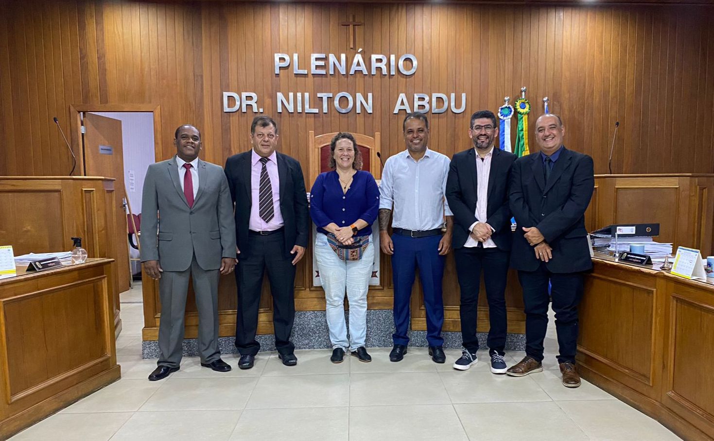 Câmara de Areal recebe visita de Secretária de Meio Ambiente, Agricultura e Turismo