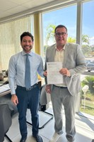 Luís da Papelaria cumpre extensa agenda na capital do país em busca de investimentos para Areal