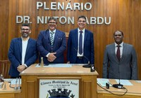 Mesa Diretora do biênio 2025/2026 é eleita na Câmara de Areal