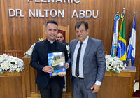 Padre Alex Silva é agraciado com Moção de Aplausos na Câmara de Areal 