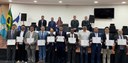 Prefeito, Vice-prefeito e Vereadores são diplomados Prefeito, Vice-prefeito e Vereadores são diplomados