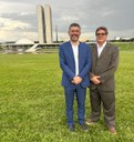 Samuel Sanseverino articula recursos e apresenta demandas de Areal em Brasília