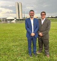 Samuel Sanseverino articula recursos e apresenta demandas de Areal em Brasília