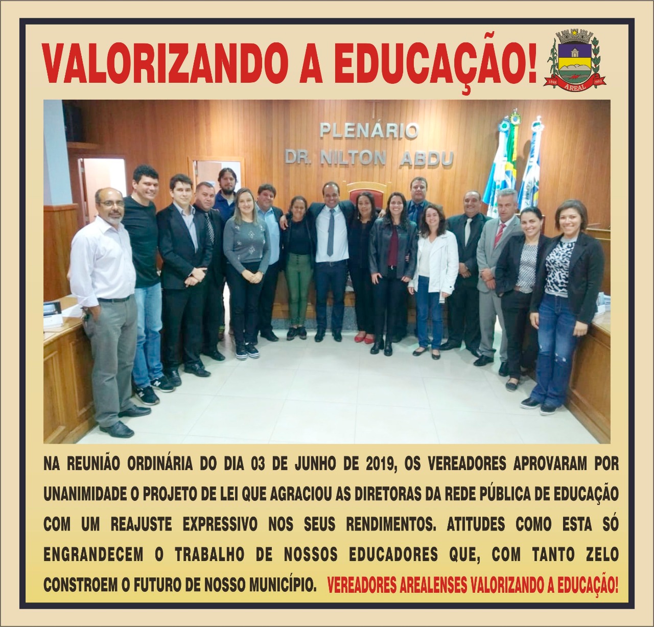 Valorizando a educação