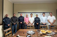 Segurança pública pauta encontro entre autoridades municipais e comando do 38º BPM