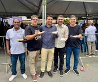 Tradicional bolo marca celebração do aniversário de Areal