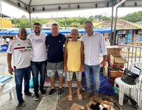 Vereadores participam da Feira de Produtos de Areal